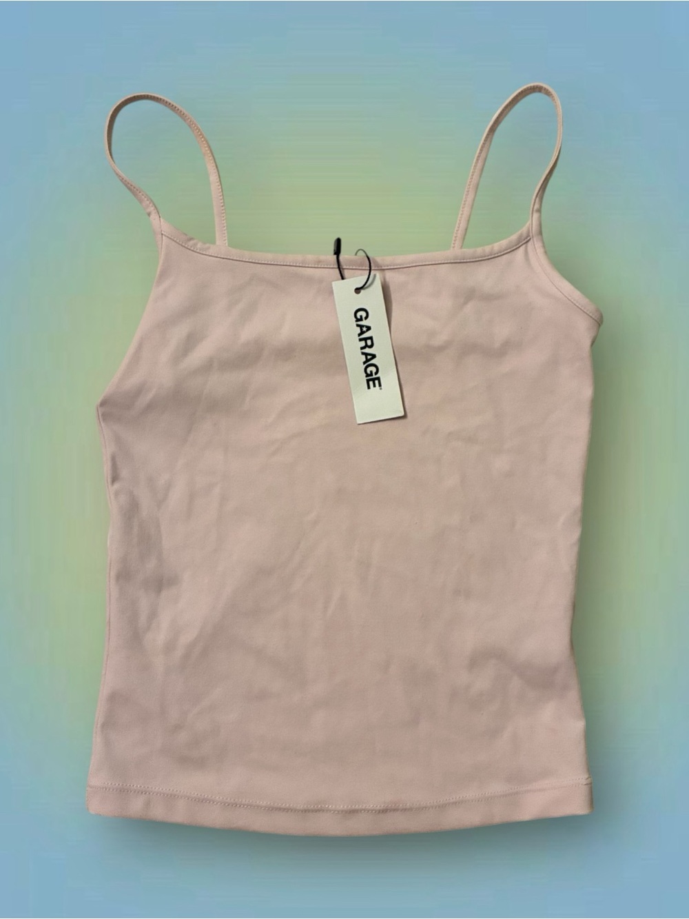 Garage Women's Baby Pink Slim Cami Tank Top